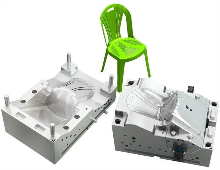 Molde de silla de inyección de plástico